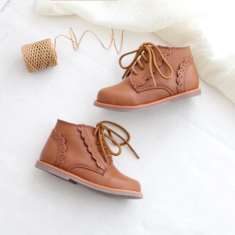 Accessories Genuine Leather Children Boots