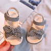 Baby &amp; Toddler Black / 12-18M Gingham Girl Sandals