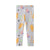 Girl's Clothing T1250 Grey / 5T Giraffe Embroidery Legging