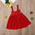 Girl's Clothing 2T Girl Bow Braces Skirt