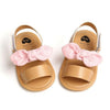 Shoes Light Pink Ribbon / 7-12M Girl Bowknot Sandals