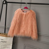 Pink / 24M Girl Fur Coat Children