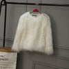White / 24M Girl Fur Coat Children