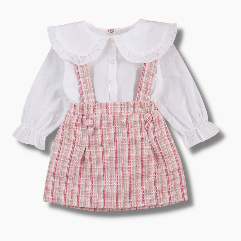 Girl's Clothing Girl Peter Pan Collar Outfit