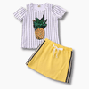 Girl&#39;s Clothing Girl Pineapple Print Outfit
