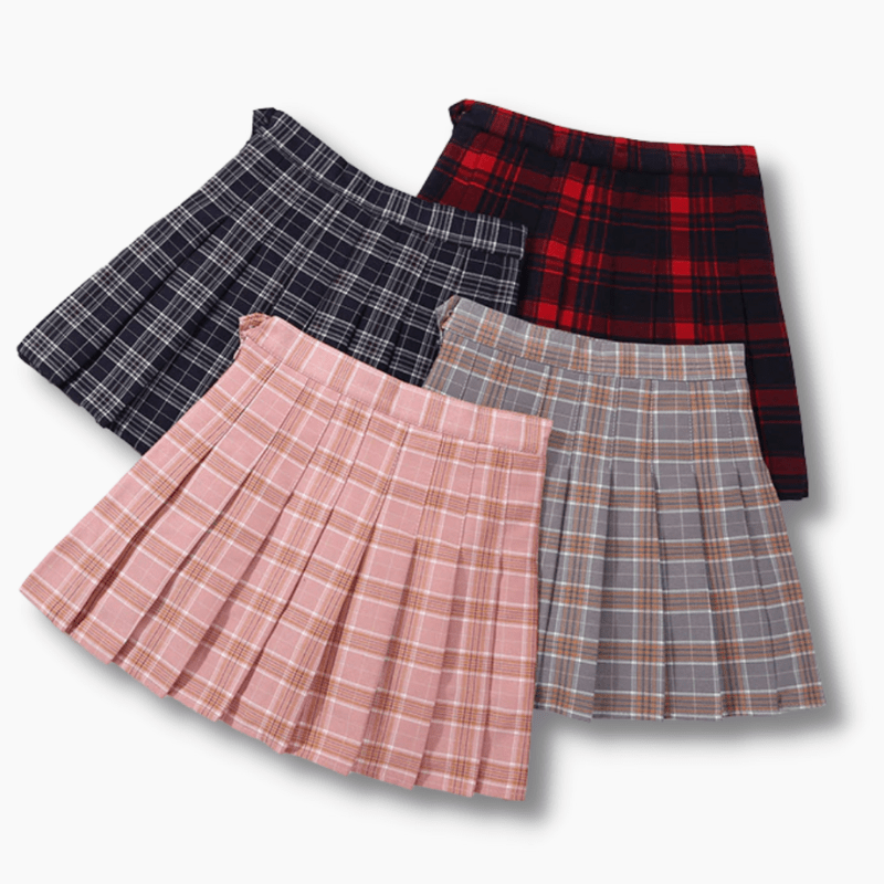 Baby &amp; Toddler Girl Pleated Plaid Skirt