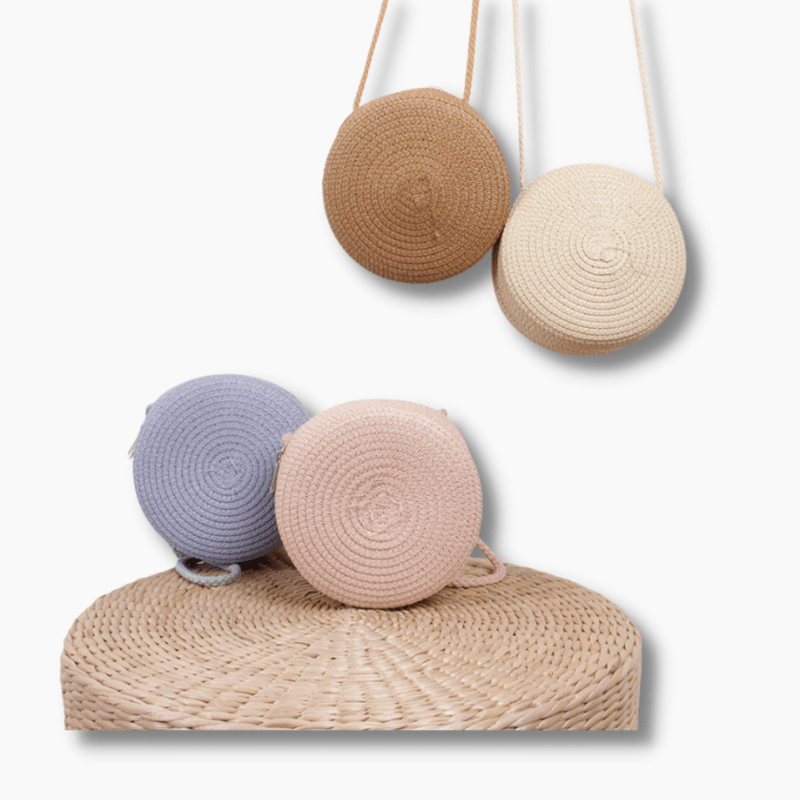 Accessories Girl's Round Straw Bag