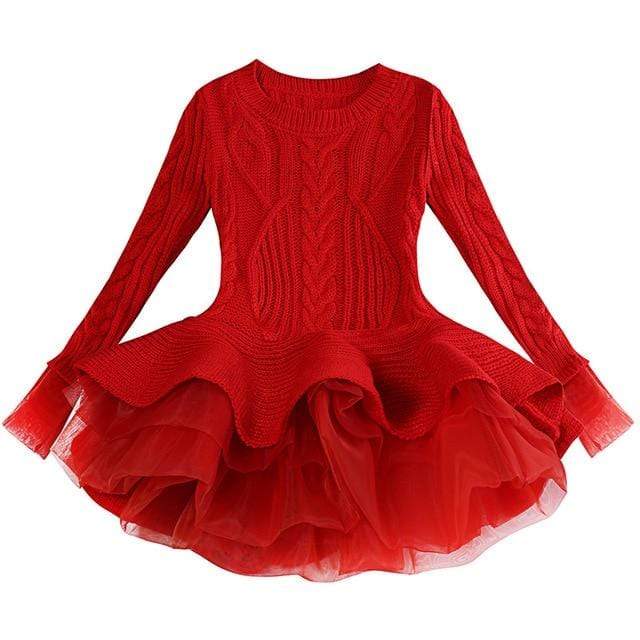 Girl's Clothing Red / 3T Girl Christmas Tutu Dress