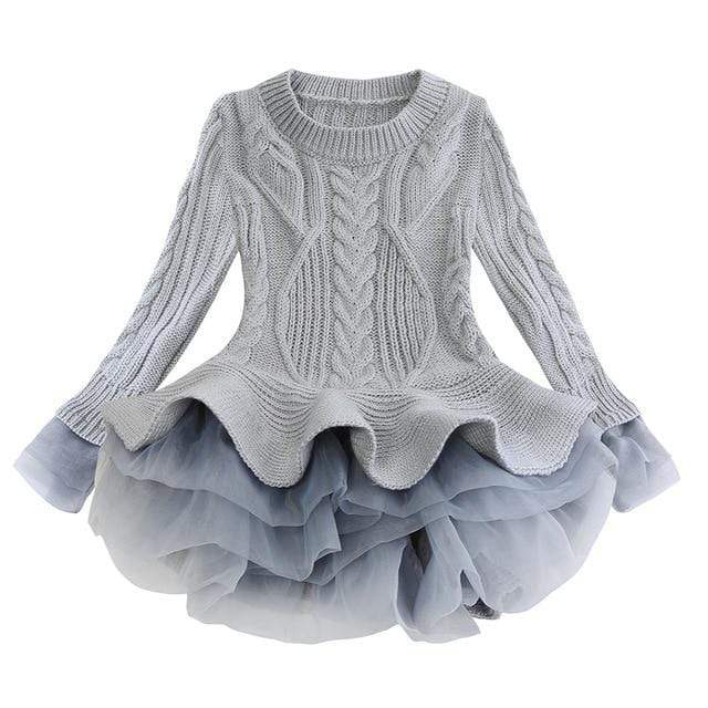 Girl's Clothing Gray / 2T Girl Christmas Tutu Dress