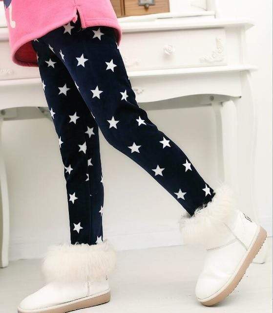 Girl's Clothing Stars / 2T Girl Velvet Legging Pants