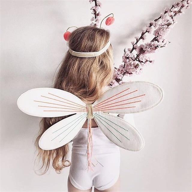 Accessories White Girls' Angel Wings