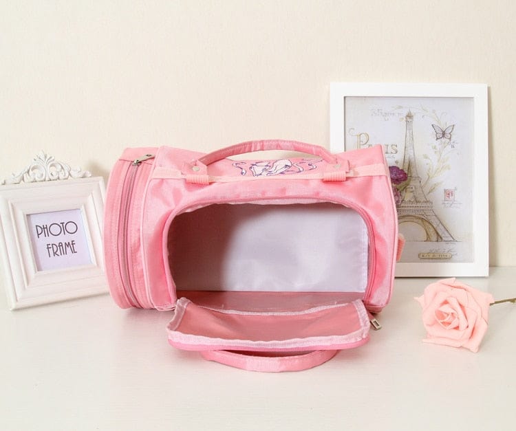 pink / One Size Girls Dance Bag