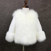 White / 24M Girls Fur Coat Elegant