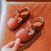 Shoes SZ256Brown / CN 24 insole 15cm Girls Leather Shoes