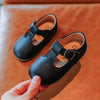 Shoes SZ256Black / CN 23 insole 14.5cm Girls Leather Shoes