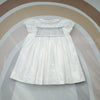 white / 12M Girls Smocked Dresses