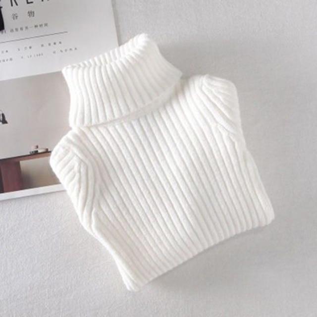 White / 5T Girls Sweater Pullovers