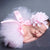 Pink / 0-6mths Girls Tutu Skirt & Headband Set