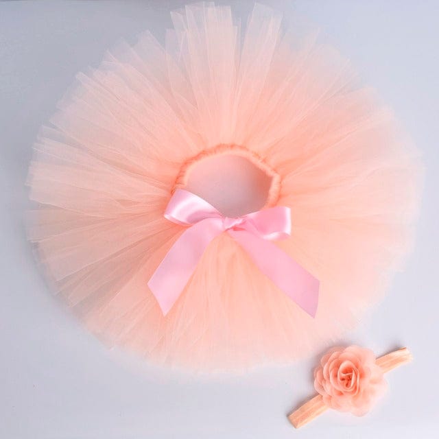 Girls Tutu Skirt & Headband Set