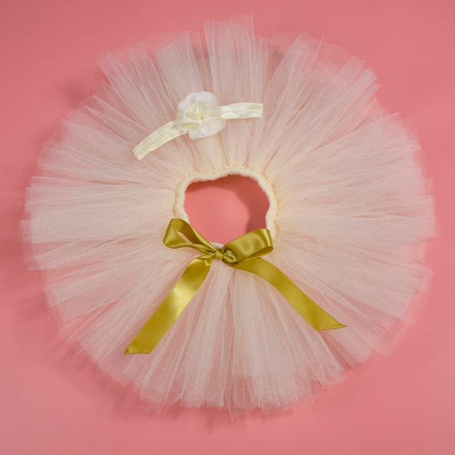 Girls Tutu Skirt & Headband Set