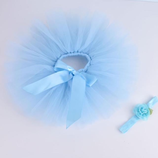 Girls Tutu Skirt &amp; Headband Set