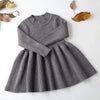 Girl&#39;s Clothing Gray / 12M Girls Wool Knitted Dress