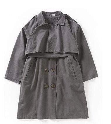 Boy's Clothing Dark Gray / 170cm (45-55kg) High Quality Long Coat