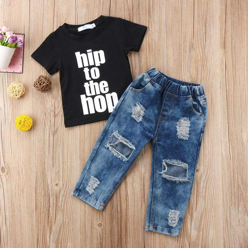 Boy's Clothing Hip To The Hop T Shirt Set