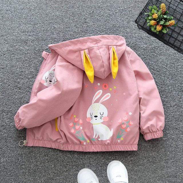 Boy's Clothing Rabbit Coat Pink 2 / 5T Hooded Outerwear