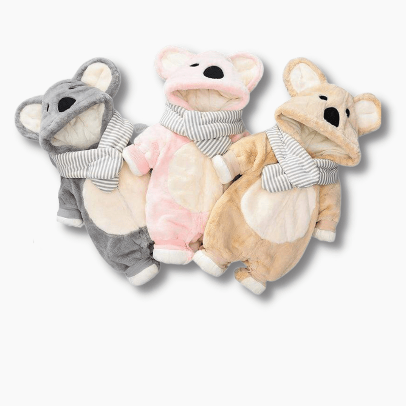 Hooded Winter Fleece Jumpsuit