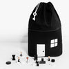 Accessories Black house House Toy Storage Pouch