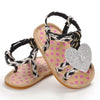 Infant Baby Girl Princess Weave Sandals