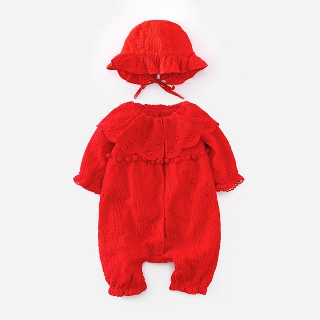 Red / 6M / China Infant Jumpsuit