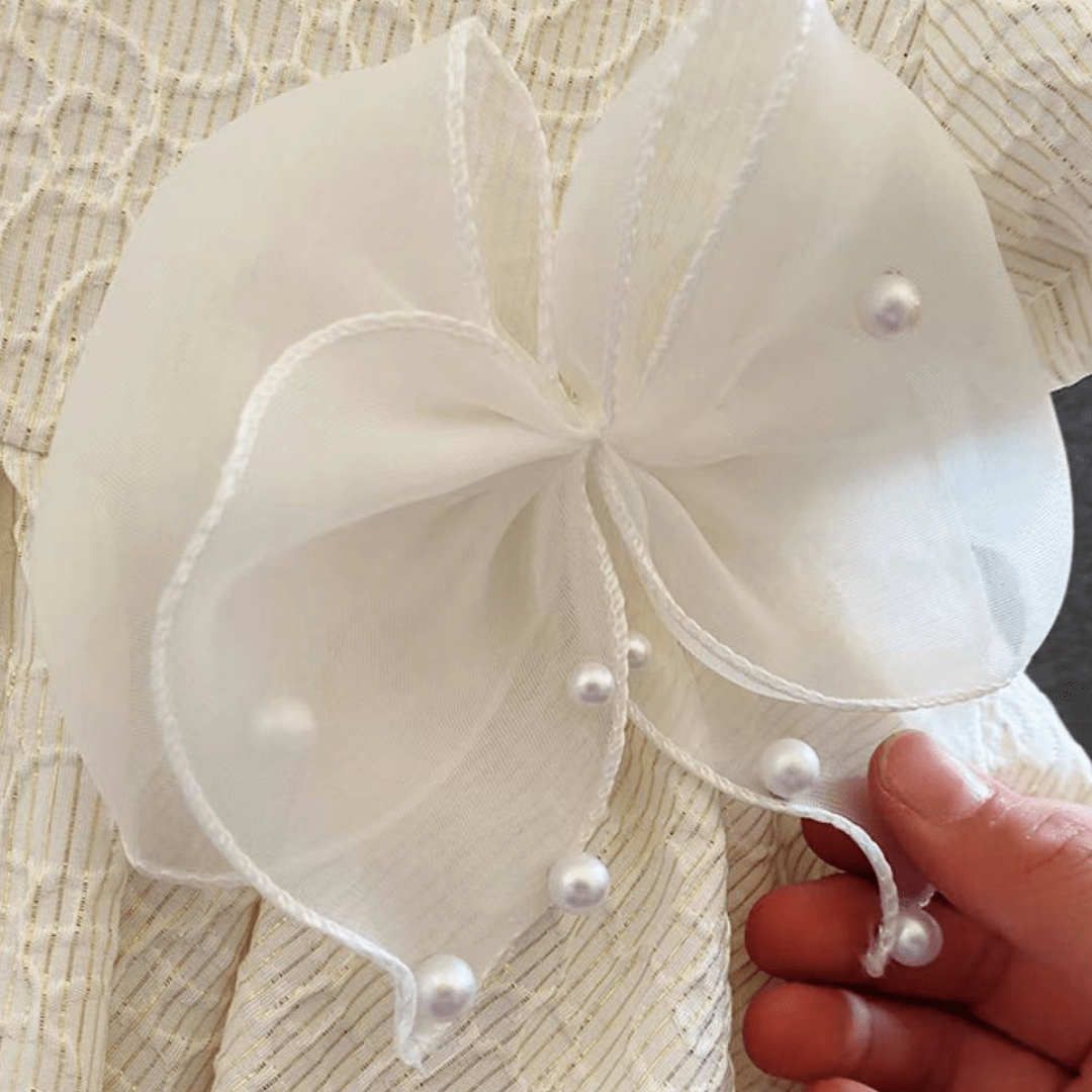 Ivory Lace Flower Girl Dress