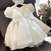 Ivory Lace Flower Girl Dress