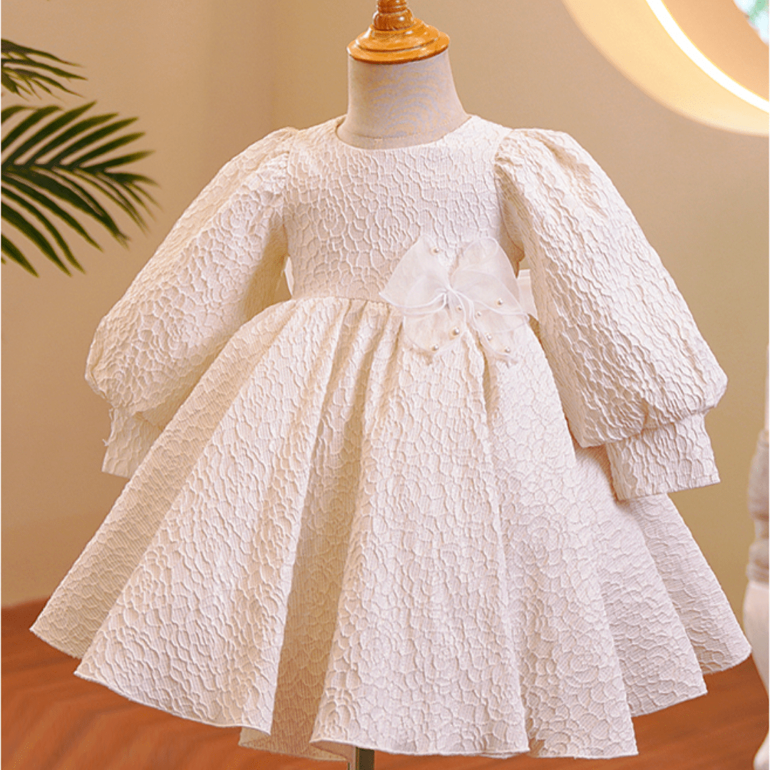 Ivory Lace Flower Girl Dress