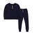 Royal Blue / 2T (85-90cm) Kid Ribbed Fitted Pajamas
