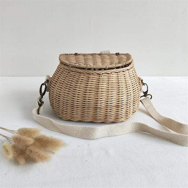 Accessories beige / Child Kid Rattan Backpack