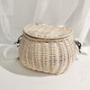 Accessories white / Child Kid Rattan Backpack