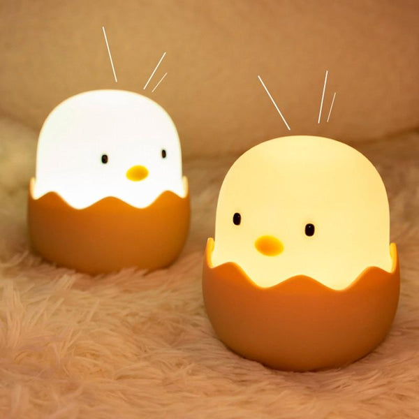 Qwifyu Kids Night Light, Cute Creative Egg Shell Baby Night Light