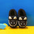 Shoes Black / 180(Insole 17 cm) Kids Crocodile Warm Slippers