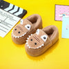 Shoes khaki / 140(Insole 13 cm) Kids Crocodile Warm Slippers