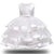 White 2 / 12 Kids Elegant Pearl Cake Princess Dress