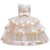 Kids Elegant Pearl Cake Princess Dress