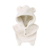 Girl&#39;s Clothing Beige / 0-3 Months Kids Fleece Hooded Hat with Scarf