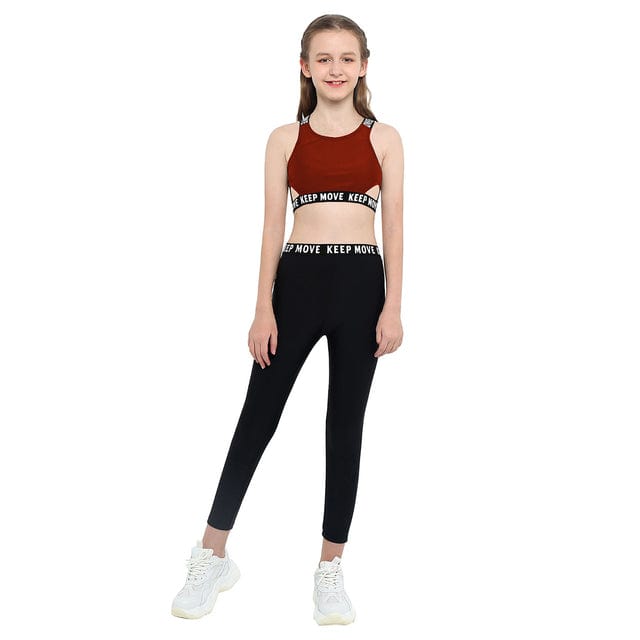 Kids Girls workout outfit