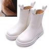 Shoes Beige High Fur / 36-(9-10Y) Kids Leather Boots(Gone from the supplier)