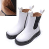 Shoes White High Fur / 21-(18M) Kids Leather Boots(Gone from the supplier)