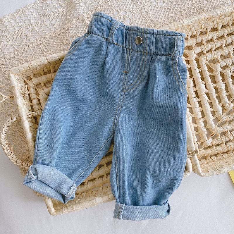 Blue jeans / 12M / China Kids Pants Solid