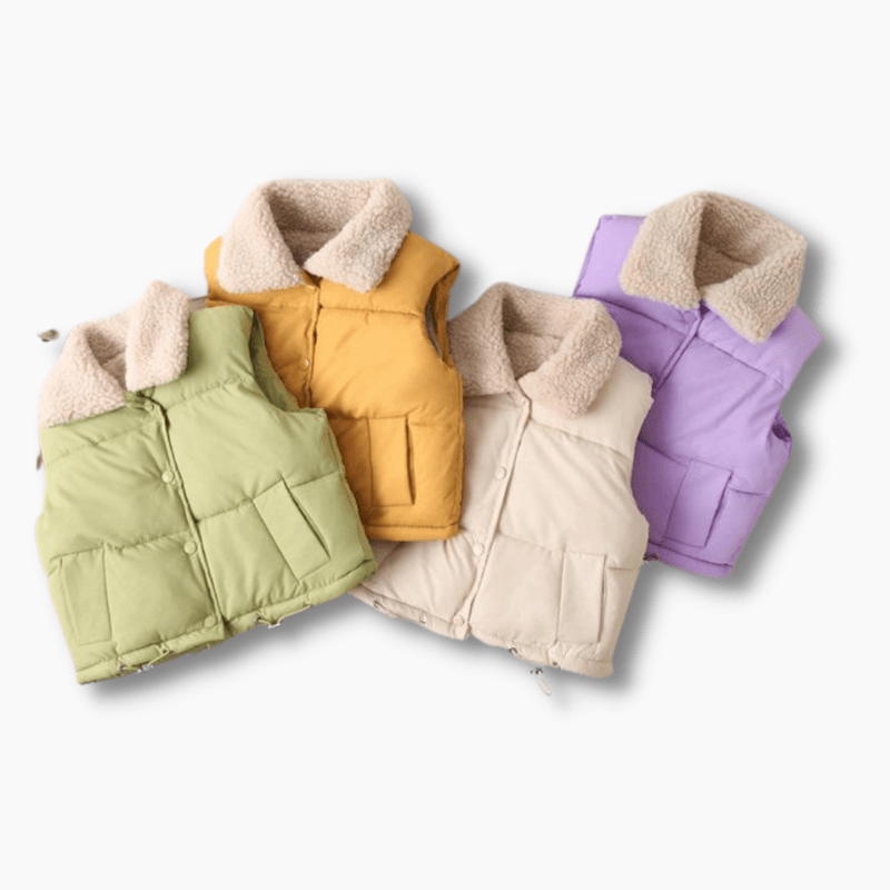 Children's top puffer vest